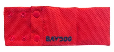 1ea Baydog Small Arctic Bay Cooling Collar Red - Hard Goods